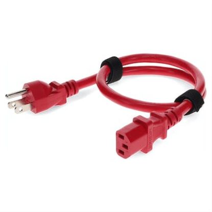 AddOn Networks ADD-515P2C1314AWG6FTRD power cable Red 72" (1.83 m) NEMA 5-15P IEC C131