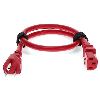 AddOn Networks ADD-515P2C1314AWG6FTRD power cable Red 72" (1.83 m) NEMA 5-15P IEC C138