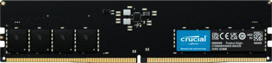 Crucial CT16G48C40U5T memory module 16 GB 1 x 2 GB DDR5 4800 MHz ECC1