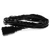 AddOn Networks ADD-C132C1414AWG0-5M power cable Black 19.7" (0.5 m) IEC C13 IEC C142