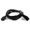 AddOn Networks ADD-C132C1414AWG0-5M power cable Black 19.7" (0.5 m) IEC C13 IEC C148