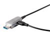 Monoprice 16378 USB cable 590.6" (15 m) USB 3.2 Gen 1 (3.1 Gen 1) USB A Black, Silver2