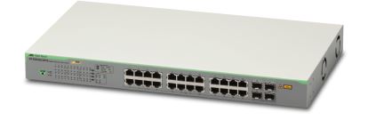 Allied Telesis AT-GS950/28PS-10 network switch Managed Gigabit Ethernet (10/100/1000) Power over Ethernet (PoE) 1U Gray1