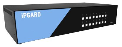 iPGARD SA-DVN-16S-P KVM switch Black, Blue1