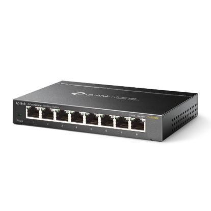 TP-Link TL-SG108S Unmanaged Gigabit Ethernet (10/100/1000) Black1
