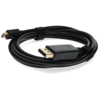 AddOn Networks MINIDP2DPMM3 InfiniBand cable 35.8" (0.91 m) Mini-DisplayPort 1.1 DisplayPort 1.1 Black1