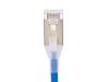 Monoprice 42977 networking cable Blue 82.7" (2.1 m) Cat6a S/FTP (S-STP)4