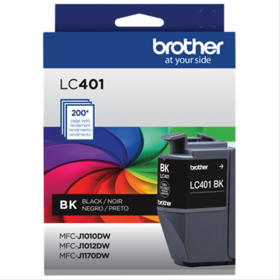 Brother LC401BKS ink cartridge 1 pc(s) Original Standard Yield Black1