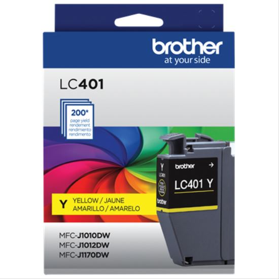 Brother LC401YS ink cartridge 1 pc(s) Original Standard Yield Yellow1