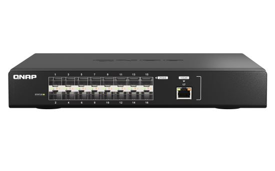 QNAP QSW-M5216-1T network switch Managed L2 Black1