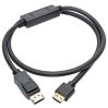 Tripp Lite P582-003-HD-V4A video cable adapter 35.8" (0.91 m) DisplayPort HDMI Black3