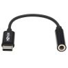 Tripp Lite U437-001 audio cable 5.12" (0.13 m) 3.5mm USB Type-C Black3
