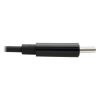 Tripp Lite U437-001 audio cable 5.12" (0.13 m) 3.5mm USB Type-C Black8