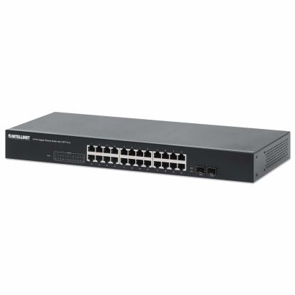 Intellinet 561877 network switch Gigabit Ethernet (10/100/1000) Black1