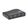 Tripp Lite U360-004-R-INT interface hub USB 3.2 Gen 1 (3.1 Gen 1) Type-B 5000 Mbit/s Black1