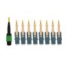 Tripp Lite N390-02M-8S-AP fiber optic cable 79.1" (2.01 m) 16x MTP/MPO 8x SN OFNR OS2 Black, Blue, Green, White, Yellow3