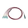 Tripp Lite N845-03M-4S-MG fiber optic cable 117.7" (2.99 m) 12x MTP/MPO 4x SN OFNR OM4 Aqua color, Black, Magenta, White2