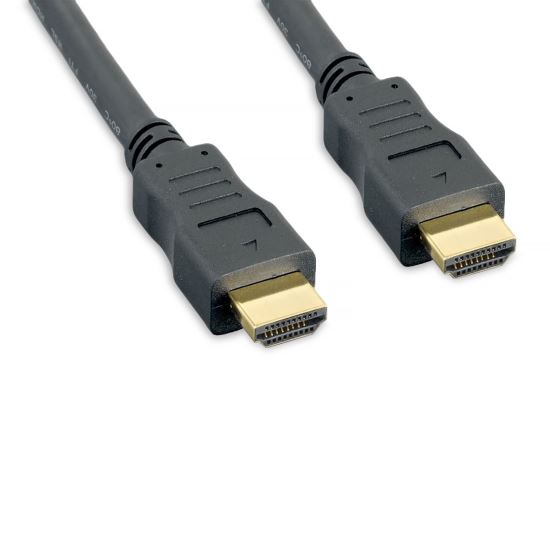 eNet Components HDMIM-HDMIF-3F HDMI cable 35.4" (0.9 m) HDMI Type A (Standard) Black1