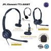 JPL TT3-AVANT-M Headset Wired Head-band Office/Call center Black, Silver9