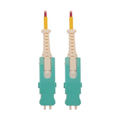 Tripp Lite N823S-01M-MG fiber optic cable 39.8" (1.01 m) SN OFNR OM4 Aqua color, Magenta, White1