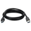 AddOn Networks USB3EXTAAMM6 USB cable 70.9" (1.8 m) USB 3.2 Gen 1 (3.1 Gen 1) USB A Black8