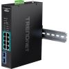 Trendnet TI-PGM102 network switch Gigabit Ethernet (10/100/1000) Power over Ethernet (PoE) Black6