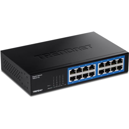 Trendnet TEG-S17D network switch Gigabit Ethernet (10/100/1000) Black1