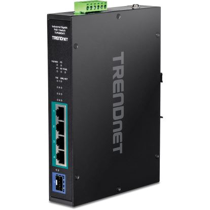 Trendnet TI-PGM541 network switch Gigabit Ethernet (10/100/1000) Black1