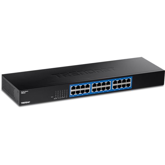 Trendnet TEG-S25 network switch Gigabit Ethernet (10/100/1000) Black1