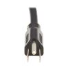 Tripp Lite P024-001-2 power cable Black 11.8" (0.3 m) NEMA 5-15P 2 x NEMA 5-15R3