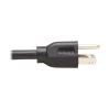 Tripp Lite P024-001-2 power cable Black 11.8" (0.3 m) NEMA 5-15P 2 x NEMA 5-15R5