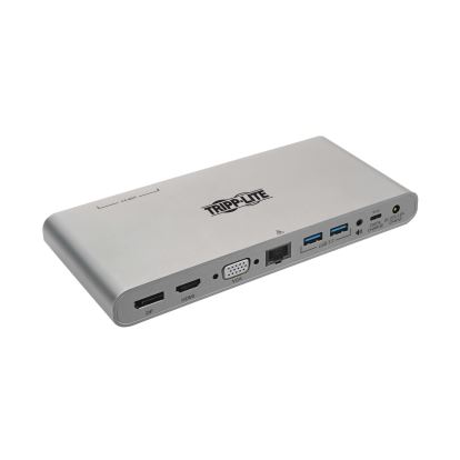 Tripp Lite U442-DOCK4-INT notebook dock/port replicator Wired USB 3.2 Gen 2 (3.1 Gen 2) Type-C Gray1