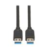 Tripp Lite U325-010 USB cable 118.1" (3 m) USB 3.2 Gen 1 (3.1 Gen 1) USB A Black1