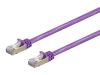 Monoprice 31376 networking cable Purple 598.4" (15.2 m) Cat7 S/FTP (S-STP)1