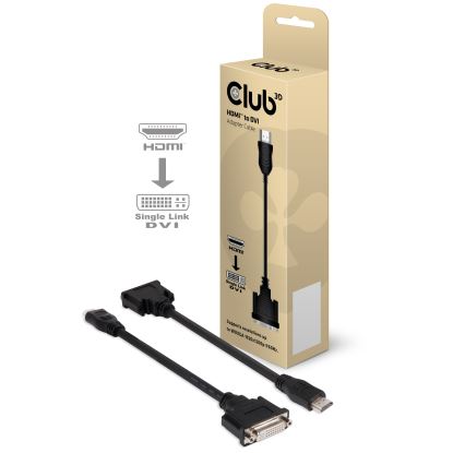 CLUB3D HDMI to DVI Single Link Passive Adapter1