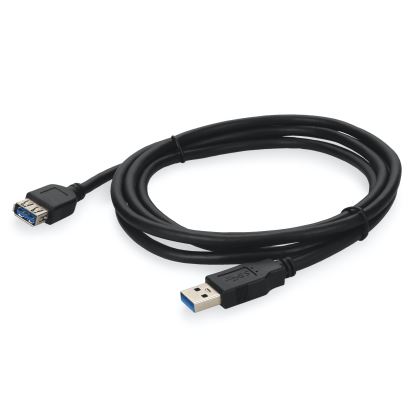 AddOn Networks USB3EXTAA2MMF USB cable 78.7" (2 m) USB 3.2 Gen 1 (3.1 Gen 1) USB A Black1