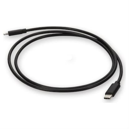 AddOn Networks USBC2LGTTPE1M USB cable 39.4" (1 m) USB 3.2 Gen 1 (3.1 Gen 1) USB C Lightning Black1