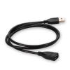 AddOn Networks USBEXTAA5MF USB cable 59.8" (1.52 m) USB 2.0 USB A Black6