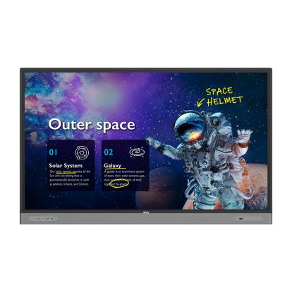BenQ RM7503 signage display Interactive flat panel 75" IPS 450 cd/m² 4K Ultra HD Black Touchscreen Built-in processor Android 9.0 18/71