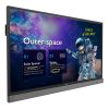 BenQ RM7503 signage display Interactive flat panel 75" IPS 450 cd/m² 4K Ultra HD Black Touchscreen Built-in processor Android 9.0 18/72