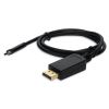 AddOn Networks USBC2DPMM6F video cable adapter 70.9" (1.8 m) USB Type-C DisplayPort Black1