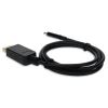 AddOn Networks USBC2DPMM6F video cable adapter 70.9" (1.8 m) USB Type-C DisplayPort Black3