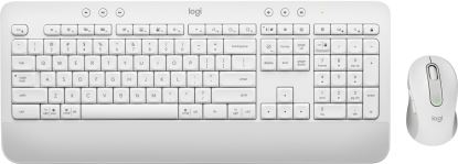 Logitech Signature MK650 Combo For Business keyboard Mouse included RF Wireless + Bluetooth QWERTY US English White1