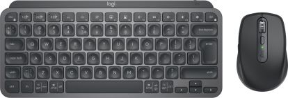 Logitech MX Keys Mini Combo for Business keyboard Mouse included RF Wireless + Bluetooth QWERTY US International Graphite1