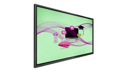 Philips Signage Solutions E-Line Digital signage flat panel 65" ADS Wi-Fi 350 cd/m² 4K Ultra HD Black Touchscreen Built-in processor Android 101
