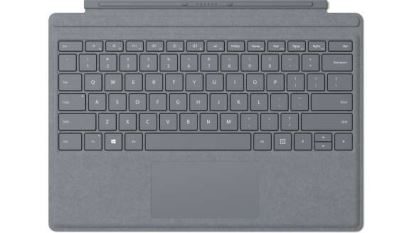 Microsoft Surface Pro Signature Type Cover Platinum Microsoft Cover port QWERTY US English1