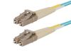 Monoprice 41694 fiber optic cable 39.4" (1 m) LC OM4 Aqua color1