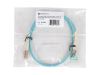 Monoprice 41694 fiber optic cable 39.4" (1 m) LC OM4 Aqua color5