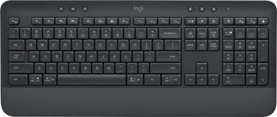 Logitech Signature K650 keyboard RF Wireless + Bluetooth Graphite1