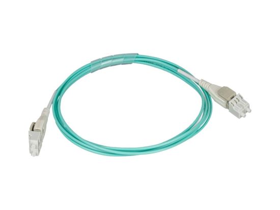 Monoprice 43105 fiber optic cable 118.1" (3 m) LC OM3 Aqua color1